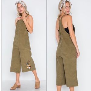 Corduroy Boho overalls